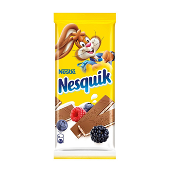 

Шоколад Nesquik молочный с ягодами и злаками