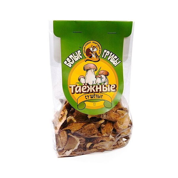 Грибы сушеные белые «Таежные»
