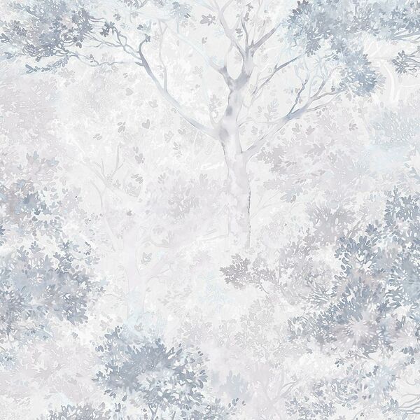 Обои WALLSECRET Redwoods, горячее тиснение на флизелиновой основе, серый, 1,06х10 м