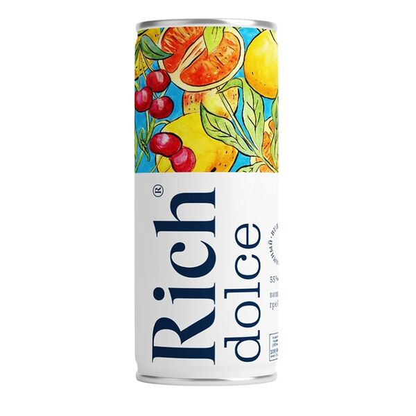 Напиток сокосодержащий Rich Dolce Яблоко-Вишня-Грейпфрут 330 мл