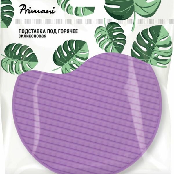 Подставка Primani под горячее силиконовая 14х14х0,33см в ассортименте 1шт
