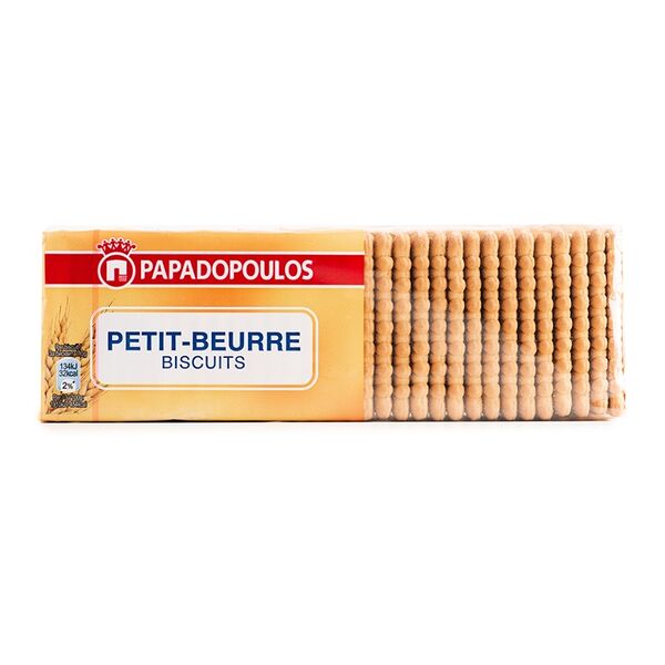 Печенье Papadopoulos Petit Beurre затяжное c цельнозерновой мукой 225 г