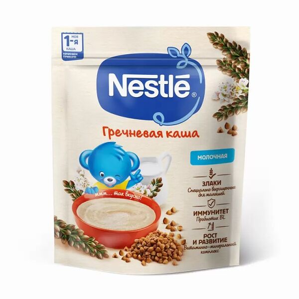 Nestle каша молочная гречневая 200г