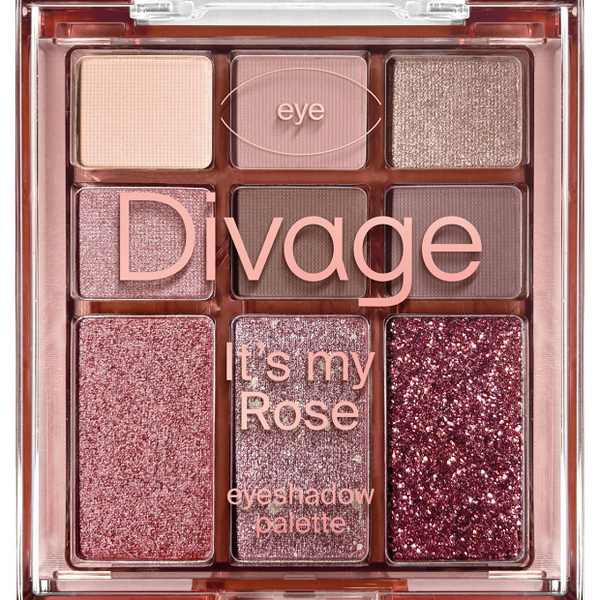 Divage Палетка теней для век It’s My Rose