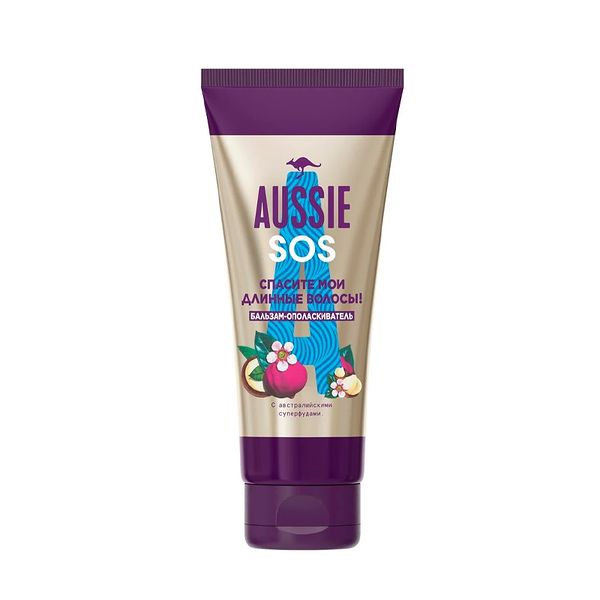 Бальзам-ополаскиватель для волос Aussie SOS Cпасите Мои Длинные Волосы 200 мл