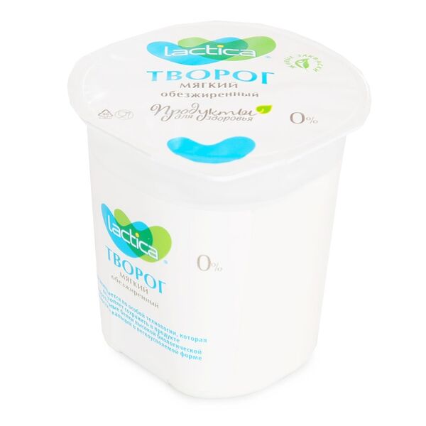 Творог мягкий Лактика обезжиренный