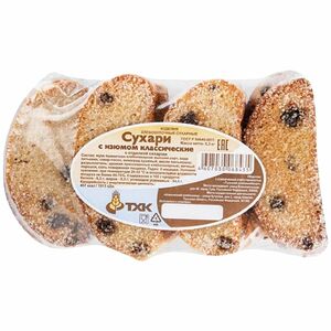 Сухари классические Тульский хлебокомбинат с изюмом