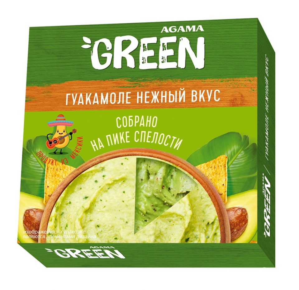 

Гуакамоле Agama Green Нежный вкус 150 г