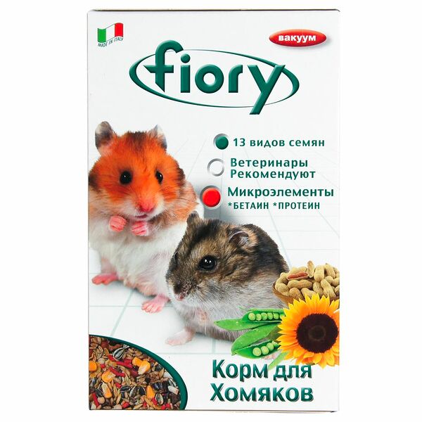 Корм для хомяков Fiory Criceti Злаковое ассорти 400 г