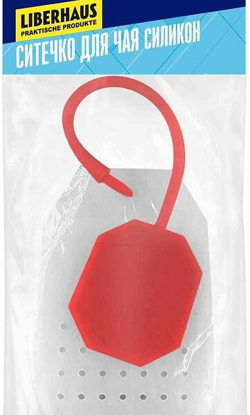 Ситечко Liberhaus для чая силикон 1шт.
