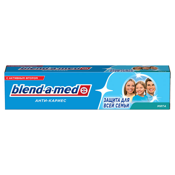 Паста зубная BLENDA-A-MED Anti-Karies Кальци-стат Мята 100мл