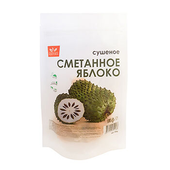 Сухофрукты Ecostoria Анона сушеная (сметанное яблоко)