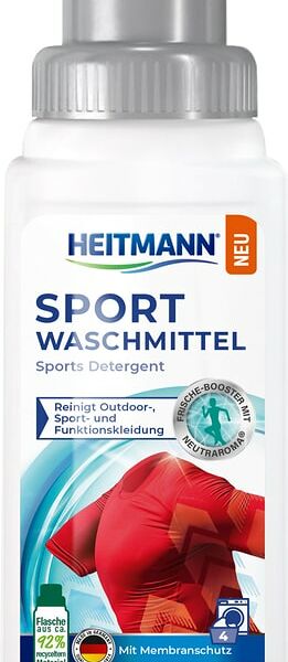 Средство моющее Heitmann Spezial Waschpflege для спортивной туристической и мембранной одежды 250мл