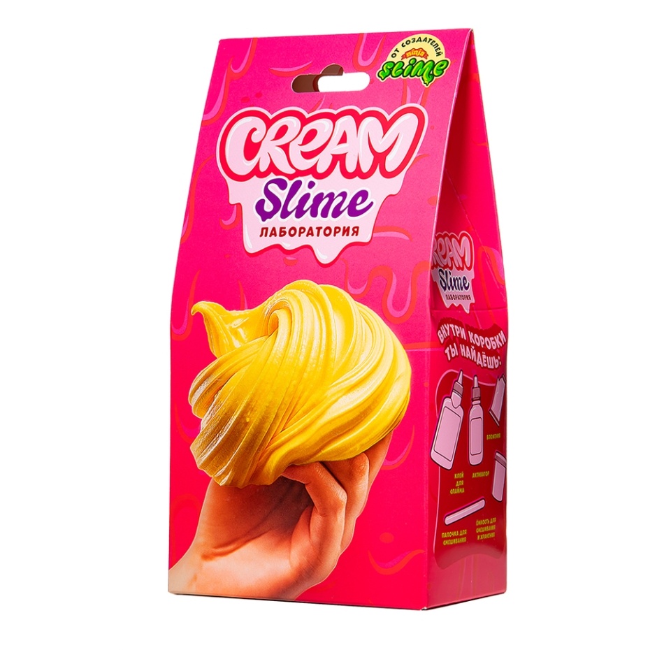 

Набор игровой для создания слаймов SLIME Лаборатория Cream