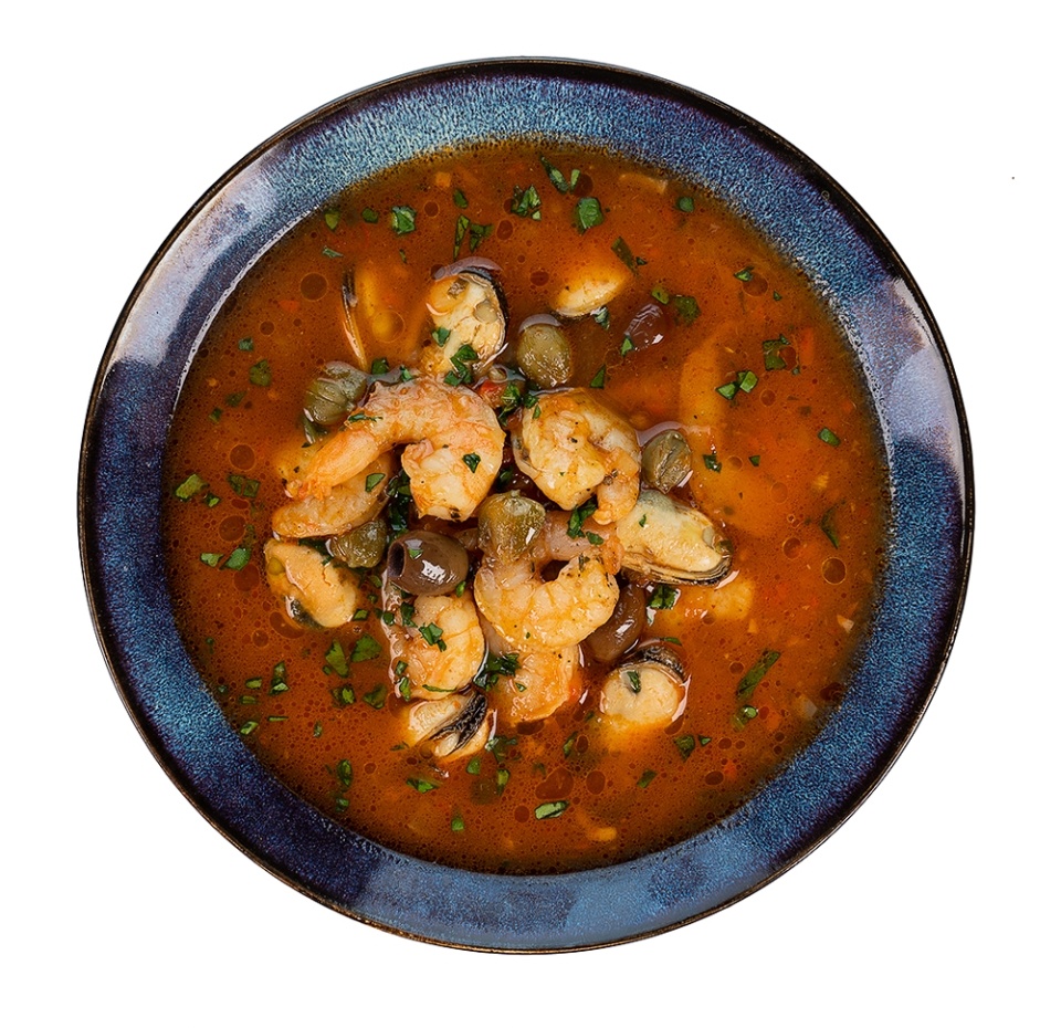 

Лигурийский суп с морепродуктами (Качукко) TASTE OF, Уже Готово