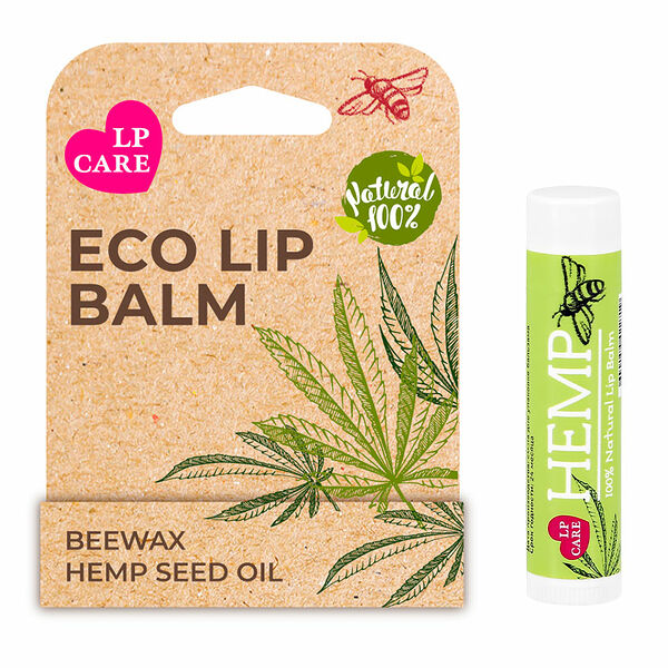 Бальзам для губ `LP CARE` ECO Конопляное масло 4,5 мл