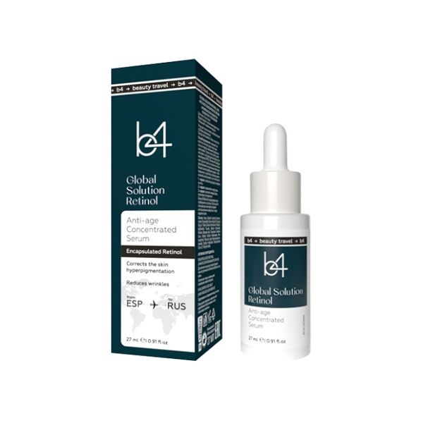 Сыворотка-концентрат b4 Global Solution Retinol с ретинолом 27 мл