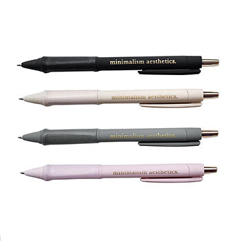 Ручка шариковая Aesthetics синяя автоматическая в ассортименте, Be Smart