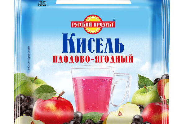 Кисель Русский продукт Плодово-ягодный брикет 190г