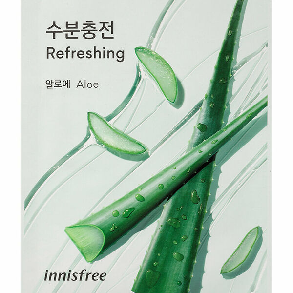 Маска для лица Innisfree Squeeze Energy с экстрактом алоэ 22 мл