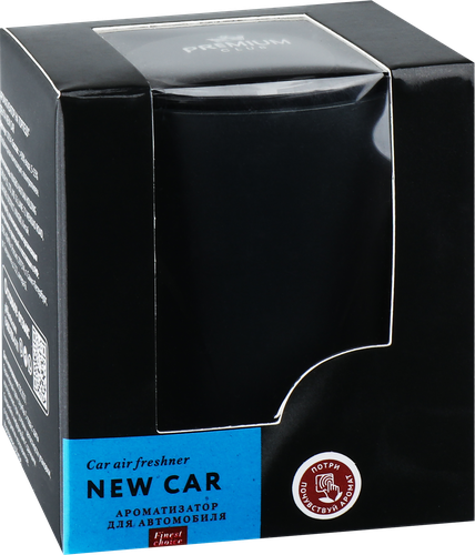 

Ароматизатор автомобильный PREMIUM CLUB Prestige New Car, на торпеду, Арт. 10354