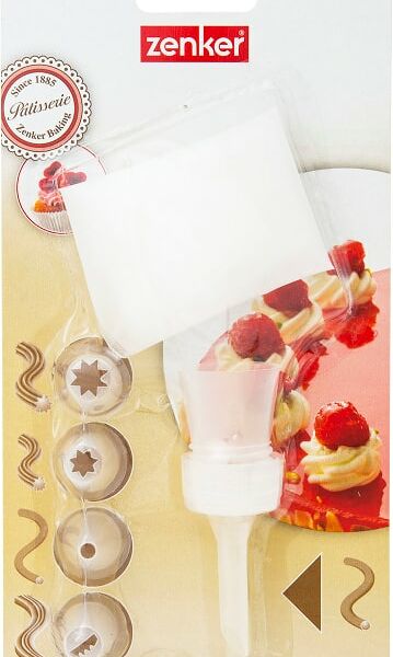 Мешок кондитерский Fackelmann с 5 насадками