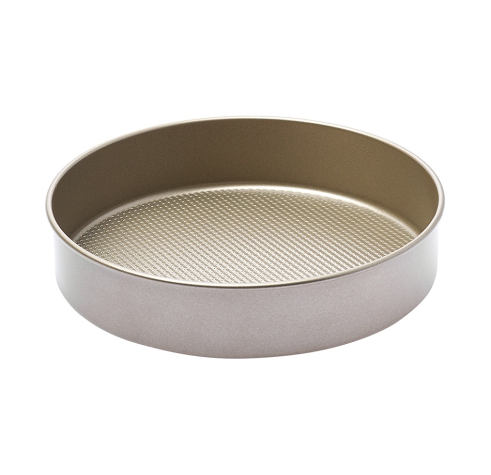 

Форма Liberty Jones Bake Masters для выпечки круглая из углеродистой стали золотистая 23.5 x 23.5 х 5 см