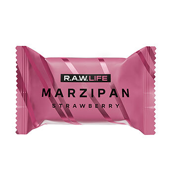 Батончик ореховый R.A.W.Life Marzipan Wild Strawberry 19г, Россия
