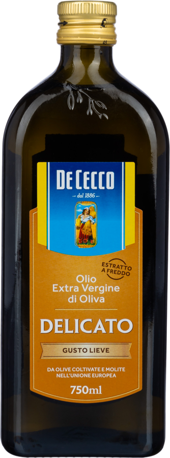 

Масло оливковое De Cecco Delicato, 750 мл