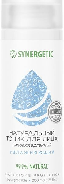 Тоник для лица Synergetic увлажняющий 200мл
