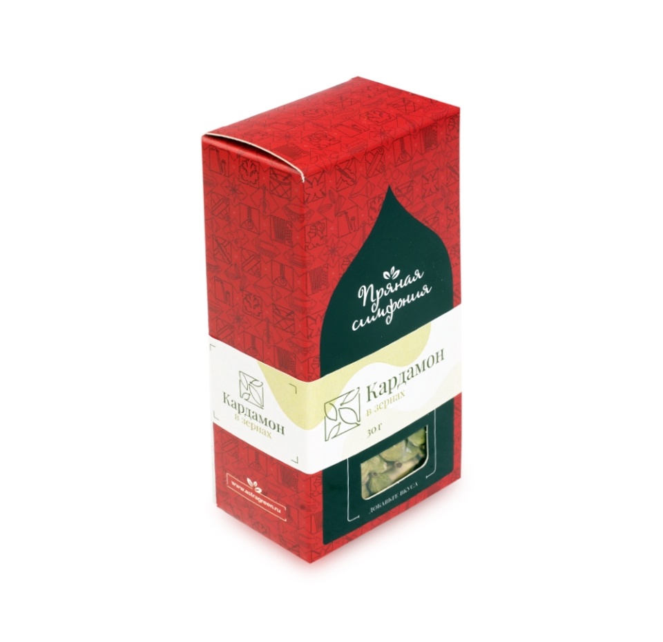 

Приправа Пряная симфония кардамон в зернах 30 г, Россия