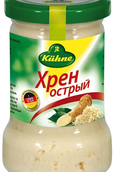 Хрен Kuhne острый 140г