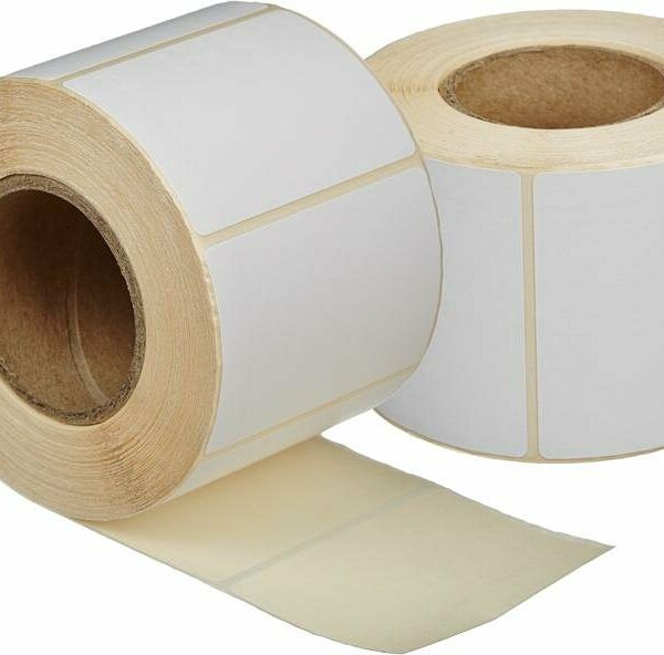 Термоэтикетки ЭКО 58х40, без печати, 700шт/рул, вт.40, 24рул/уп