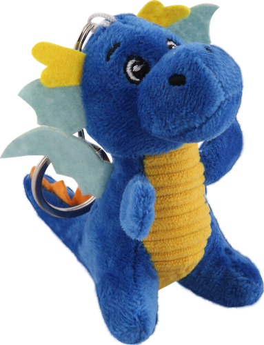 

Брелок Homeclub Дракон мягкий 10 см, текстиль, в ассортименте