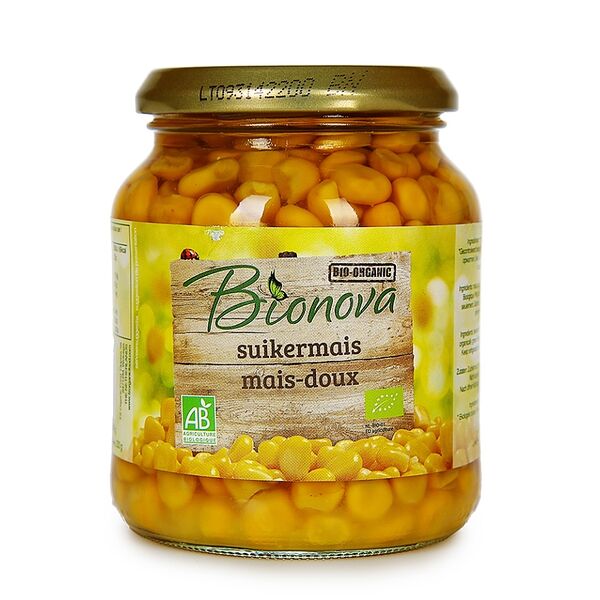 Кукуруза сладкая консервированная, Bionova