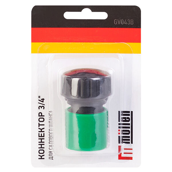 Коннектор 3/4 , пластик