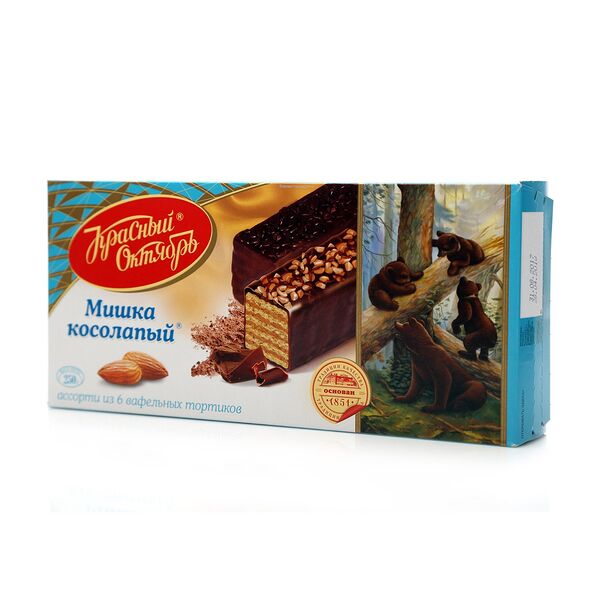 Торт вафельный Красный Октябрь Мишка косолапый