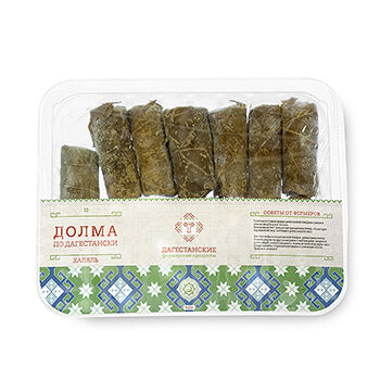 Долма по-дагестански халяль, «Дагестанские фермерские продукты», 500 г, Россия