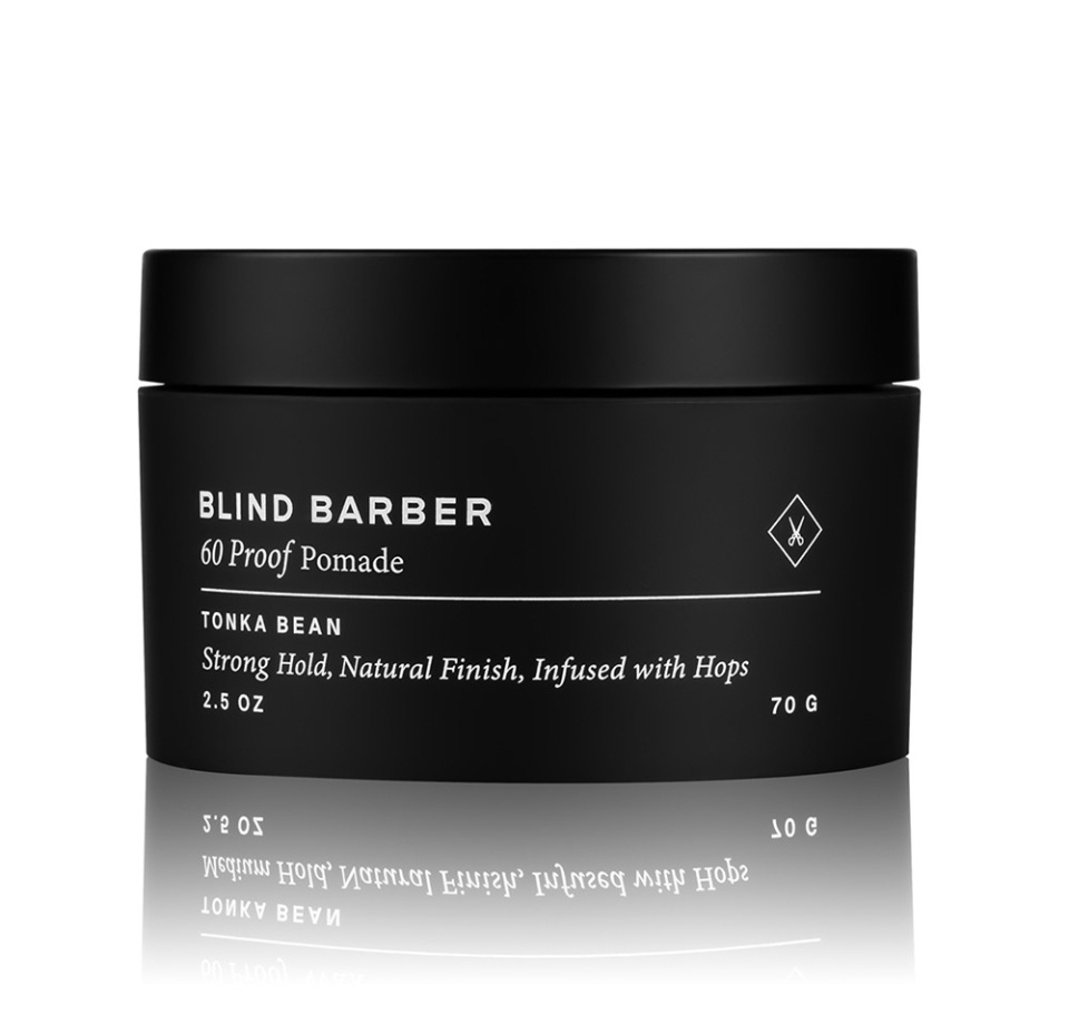 

Помада для укладки волос Tonka Bean сильной фиксации мужская, Blind Barber, 70 г, США