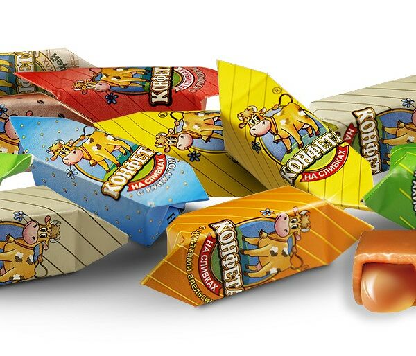 Конфеты Крем Фудже Ассорти на сливках