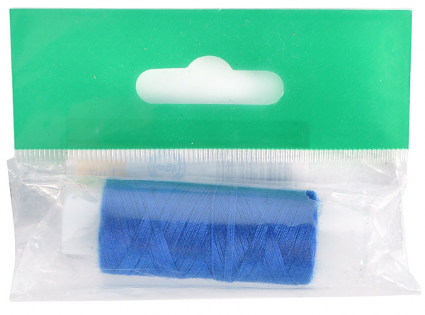 Нитки швейные Каждый день армированные синие 45 лл, 150 м