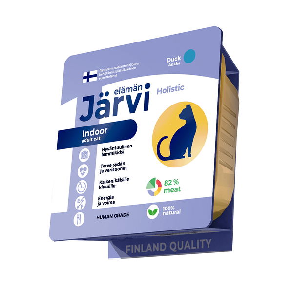 Jarvi мясной паштет с уткой для домашних кошек 100 г.