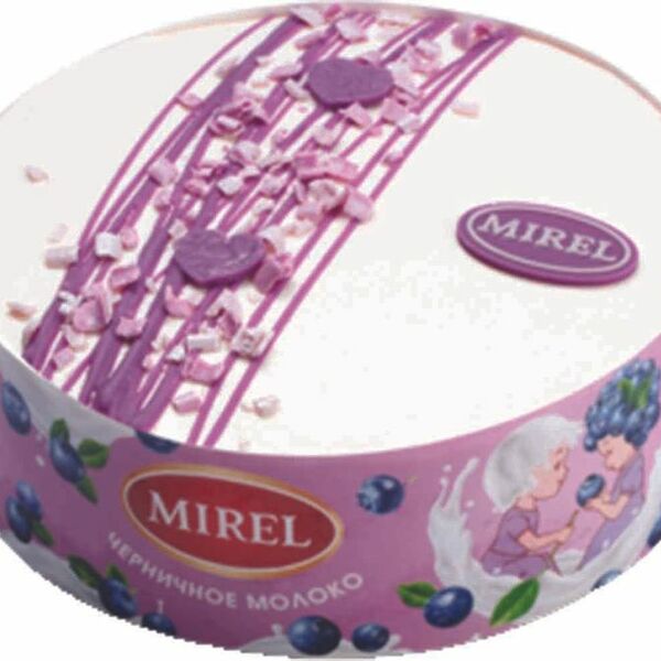 Торт Mirel Черничное молоко дефростированный 750г