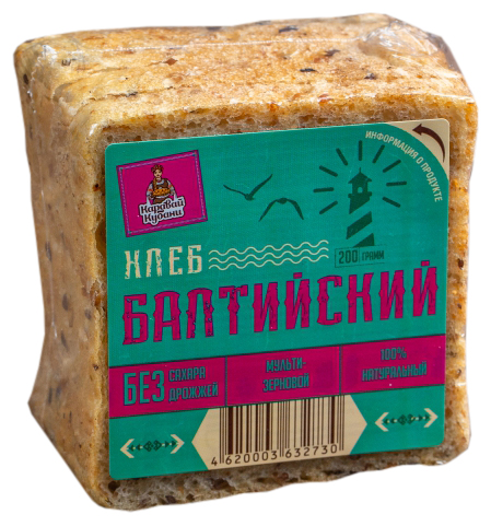 

Хлеб Каравай Кубани Балтийский в нарезке