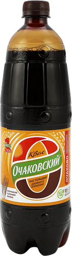 Квас двойного брожения Очаковский фильтрованный 1 л