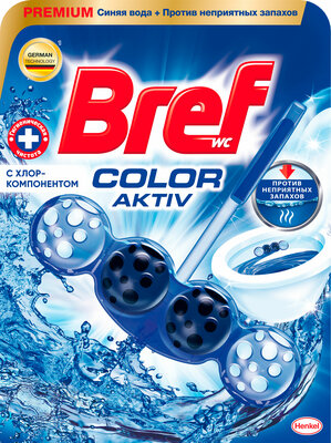 Средство чистящее для унитаза Bref Blue Aktiv Синяя Вода