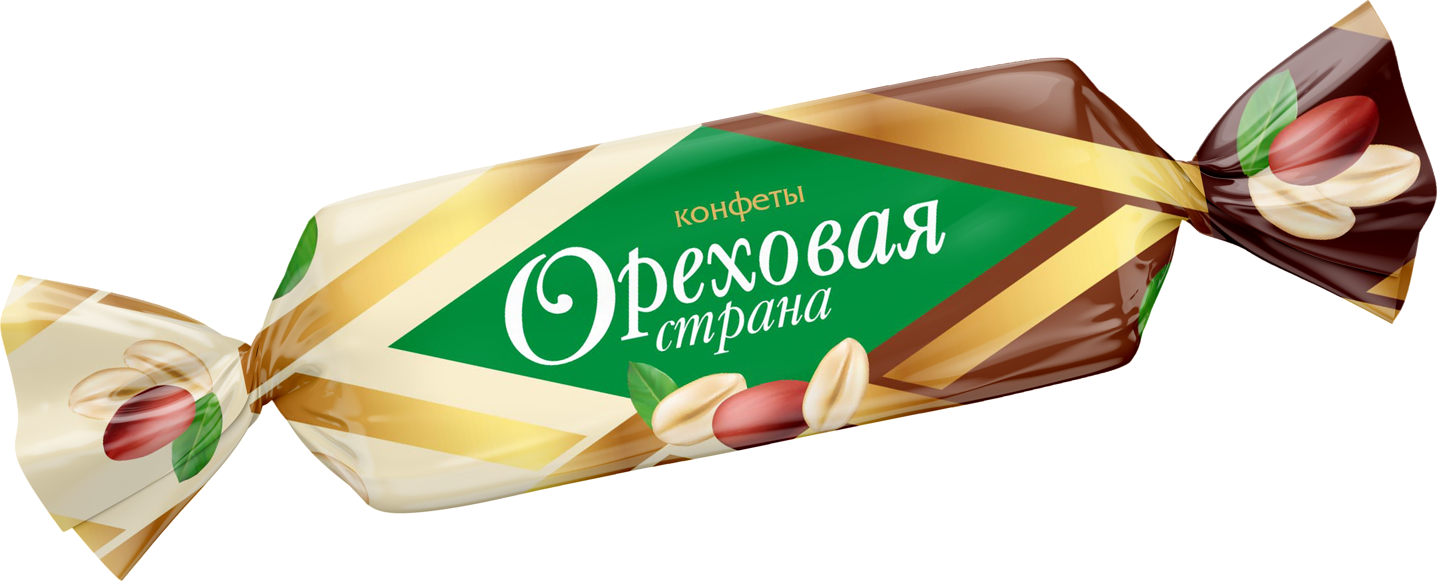 

Конфеты Ореховая страна глазированные