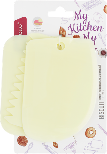 Набор кондитерских шпателей Apollo biscuit арт. BSC-01-L, 3 шт.