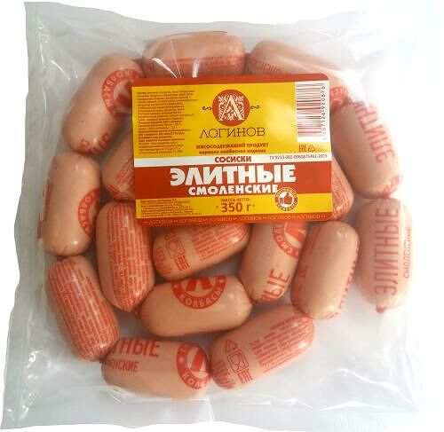 Сосиски Логинов элитные Смоленские