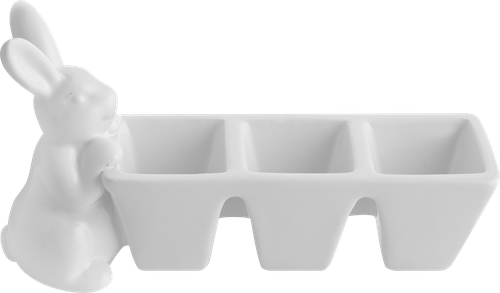 

Подставка для яиц HOMECLUB Зайка 20x11см, керамика Арт. KS8522A003